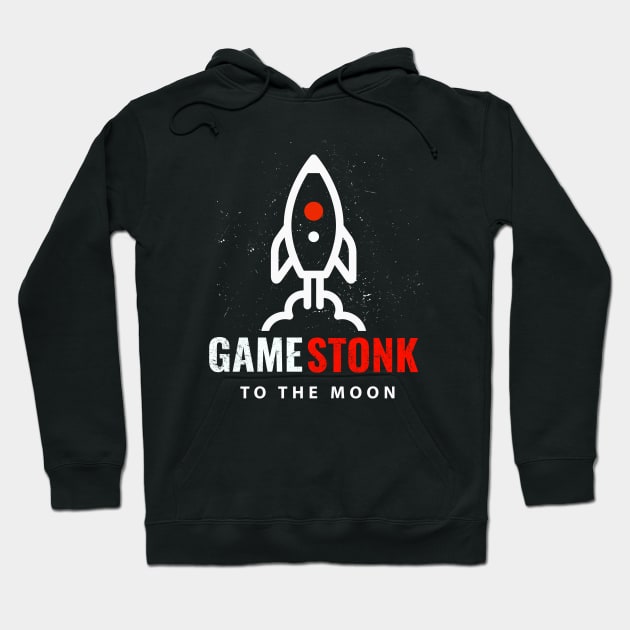 GameStonk to the Moon Hoodie by Yasna